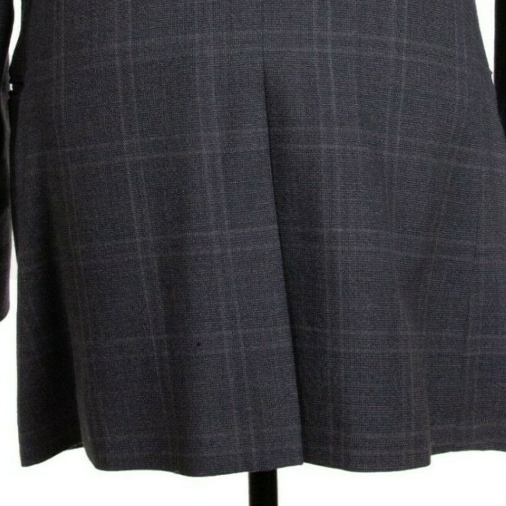 NWT Jos A Bank Mens 40R Gray Check 2btn Wool Sport Coat Jacket‎ MSRP $595 - Picture 11 of 11